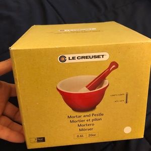 SOLD - Le Creuset Mortar and Pestle